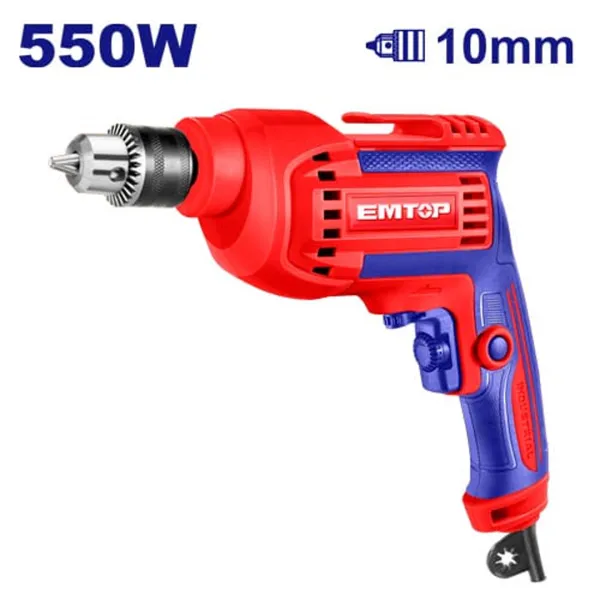 Perceuse 10mm 550w EEDL556 EMTOP Tunisie