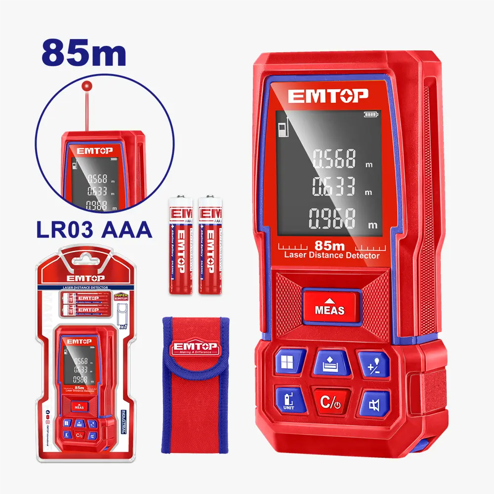 Télémètre Laser 85m ELDD7018 EMTOP Tunisie